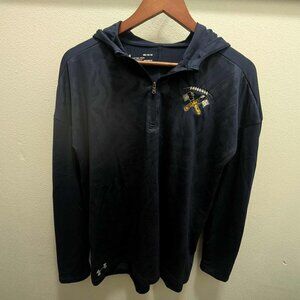*3/$25 Men's Under Armour Hatchet Football Heat Gear 1/4 Zip Pullover - Medium
